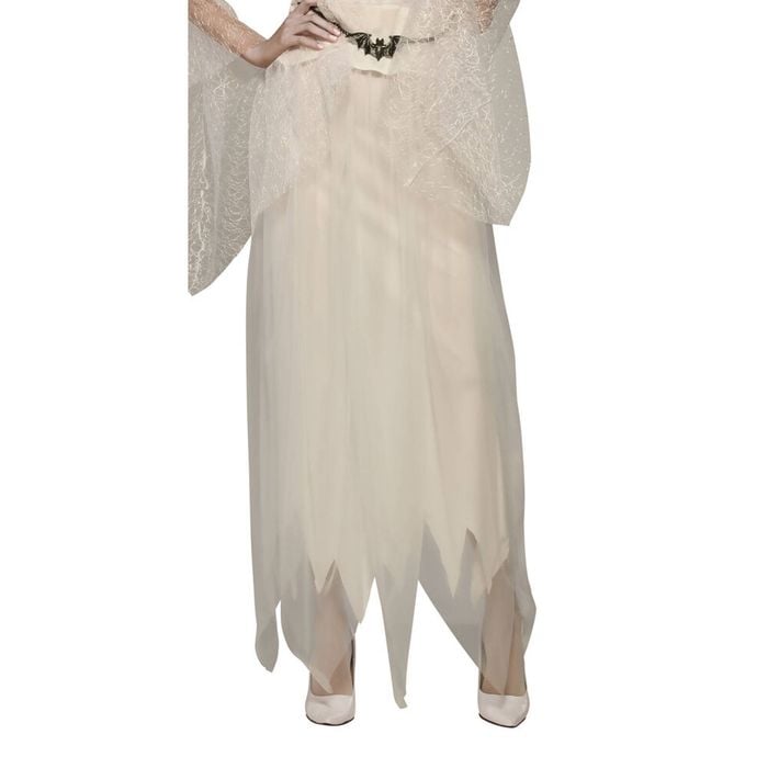 Rubies Ghostly/Ghost White Skirt Women's Halloween Scary Dress Up Costume SZ STD