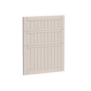 Kaboodle 600mm Cannellini Country 3 Drawer Panels