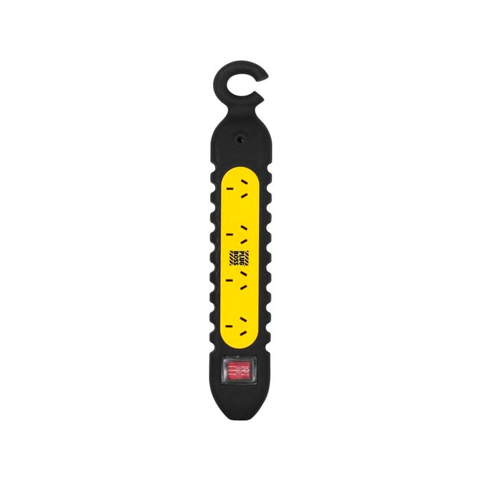 HPM Plug Boss 4 Outlet Surge Protected Powerboard