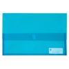 Marbig Translucent Document Wallet (Foolscap) (Marine)