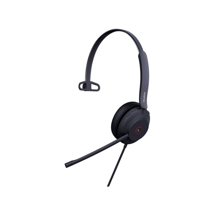 Yealink UH37 USB Mono Wired Headset - Black [UH37-M-UC-C]
