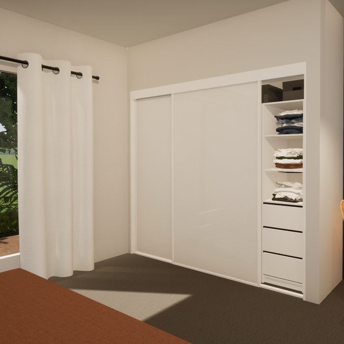 Bunnings 3 door wardrobe discount