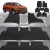 6D Diamond Car Floor Mats for Hyundai Santa Fe 2012-2018-Ultimate Set-Black-Outback GT