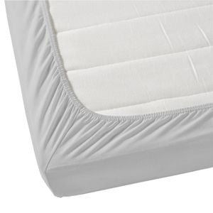 Jenny Mclean Porto Fitted Sheet 100% Cotton Single Bed Extra Long 400TC - Pewter
