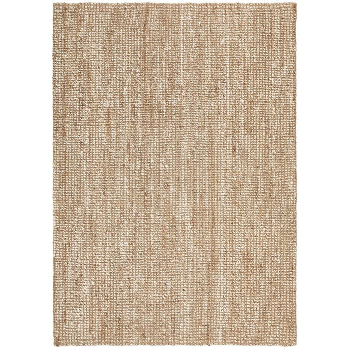 The Rug Connection Jasmin Hunter Ivory 225x155cm - Medium Hand Loomed Jute Indoor Floor Rug