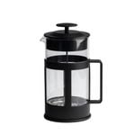 Euroline 1L Tea & Coffee Glass Plunger French Press - Black