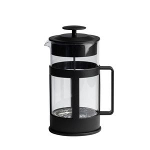 Euroline 1L Tea & Coffee Glass Plunger French Press - Black