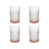 4PK LVD Bee 12cm Glass Tumbler Drink Glassware Cup - Mulberry