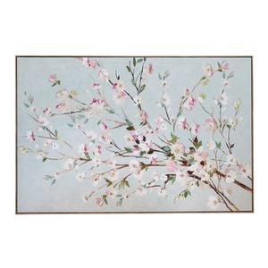 LVD Framed Canvas/Resin 60x90cm Fresh Bloom Wall Hanging Art