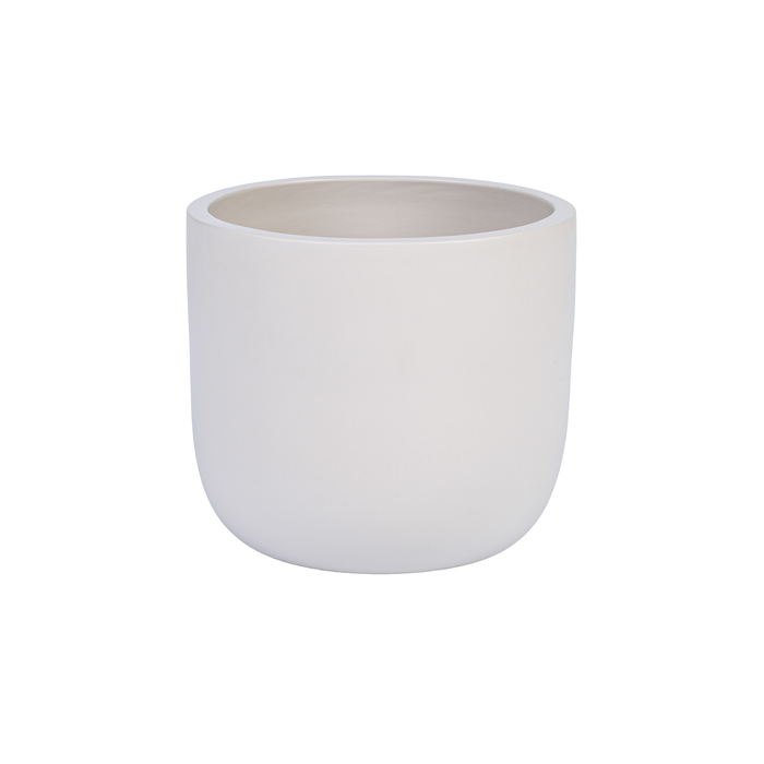 Astin Sinclair 250 x 220 mm Large Plain Taupe Pot