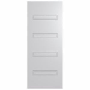 Hume Doors & Timber 620 x 2040 x 35mm Primed MDF Sorrento Internal Door