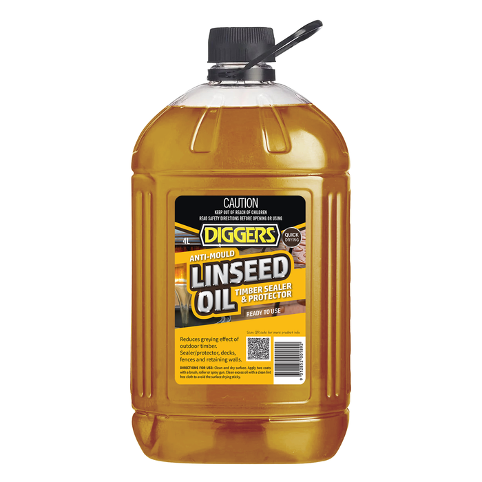 DIGGERS 4L Ready To Use Anti-Mould Formulation Timber Oil