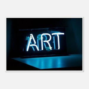 Galrie Stunning Neon Art Skateboarding Photograph by Victor Erixon, Poster Only, A4 21 x 30cm (8 x 12inch)
