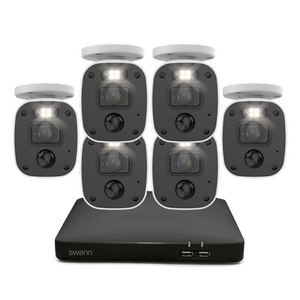 Swann DVR Security System 1080p 8 Channel 2K 6x Camera 