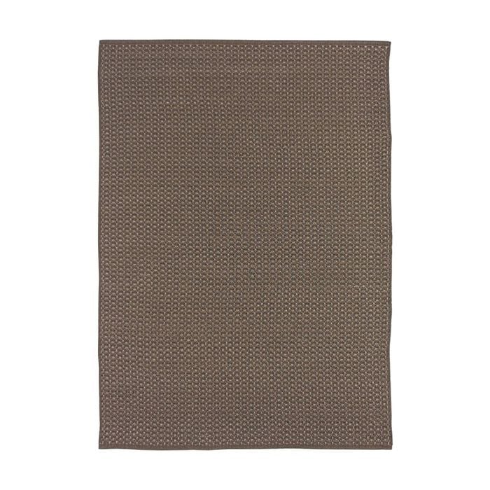 Colorscope seasons rustic weave contemporary indoor rug choc chip 250x300cm