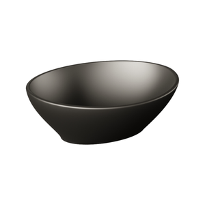 Stein 410 x 340 x 145mm Matte Black Sabana Oval Basin