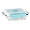 Anchor Hocking Truelock Square Baking Dish With Lid 1.9l