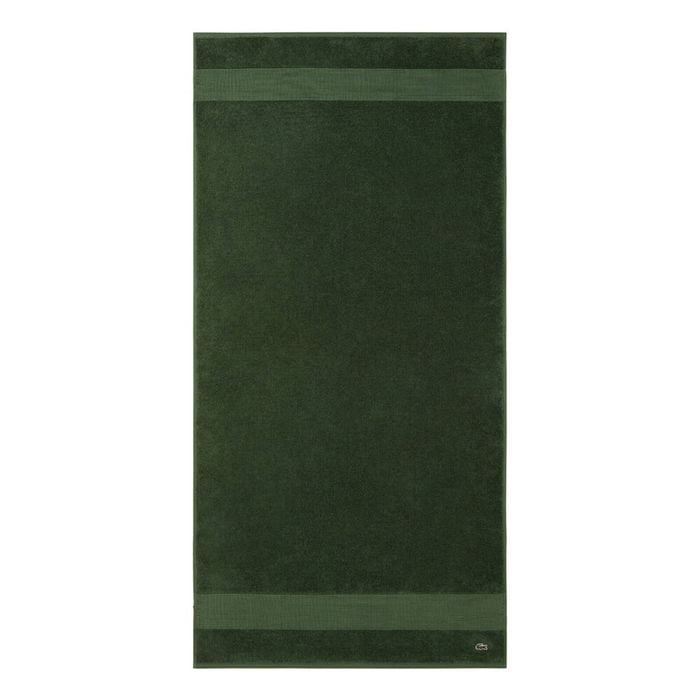 Lacoste LLECROCO Soft Organic Cotton Bath Towel Vert 70x140cm