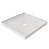 Stein 900 x 900mm White 2-Sided Square Acrylic Shower Tray 