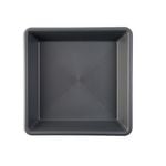 Saucer Plastic Northcote 30.7x3.5cm Sq Graphite Villa