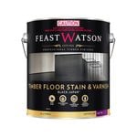 Feast Watson 4L Black Japan Timber Floor Stain And Varnish