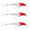 3x Rapala 14cm Saltwater X Rap Long Cast Sink Minnow Fishing Lures - Redhead