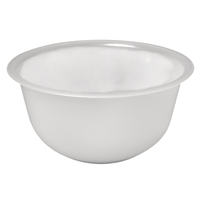 Schneider Plastic Mixing Bowl Polypropylene Shatter Resistant White 4.5ltr 130x280mm