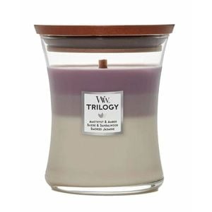 WoodWick Candle - Medium Trilogy Amethyst Sky