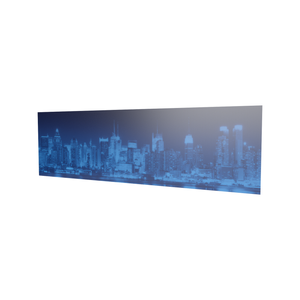 Bellessi 1220mm x 3050mm x 6mm Motiv Polymer Bathroom Panel - Manhattan Blues