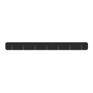 MODE 7 Black Hooks On Black Board Key Rack