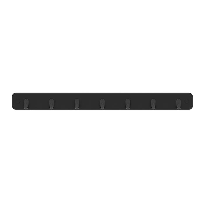 MODE 7 Black Hooks On Black Board Key Rack