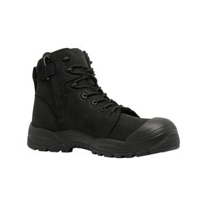 Hard Yakka Mens Black Legend Safety Boots - Size 9