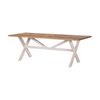 1825 Interiors Byron Dining Table Reclaimed Pine Furniture Two-Tone