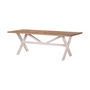 1825 Interiors Byron Dining Table Reclaimed Pine Furniture Two-Tone
