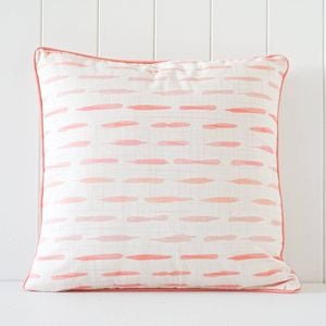 Rayell Indoor Square Cushion Lines Orange 45x45cm