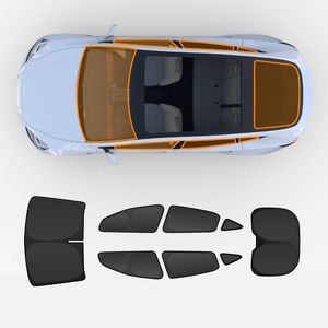 Tesla Model Y 2022-2025 Sunshade Reflective Sunproof UV Rays Camping Privacy Protection