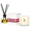 Nicola Spring Soy Wax Scented Candle & Reed Diffuser Set - Mulled Wine - 400g Candle 45 Hour Burn & 200ml Diffuser 60 Day Scent