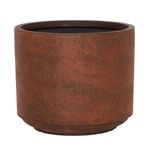 Tuscan Path 52cm Rust Harper Drum Planter