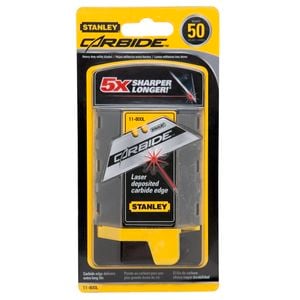 Stanley Carbide Utility Knife Blades 50pk
