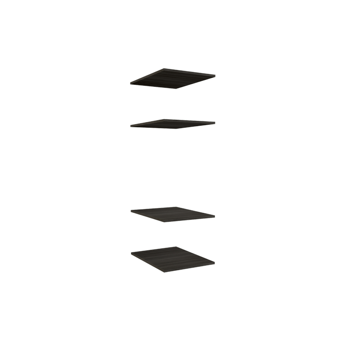 Lugna 4 Shelf Insert Kit Storm Fits 450 x 580mm Cabinet Shell