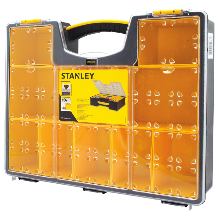 Stanley Pro Series Deep 10 Compartment Organiser