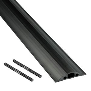D-Line 14 x 9mm 9m Black Medium Duty Floor Cover