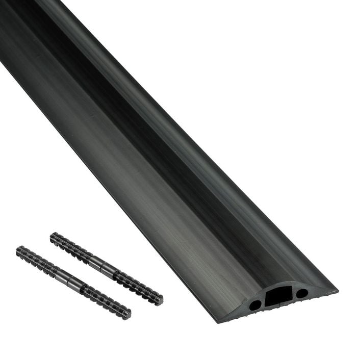 D-Line 14 x 9mm 9m Black Medium Duty Floor Cover