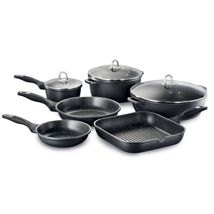 Granite Cookware Set 6 Piece 16x8cm Baccarat