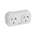Click Right Hand Double Adaptor