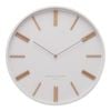 One Six Eight London  Esme 40cm White Silent Wall Clock