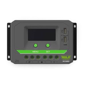 Hulk Pro 60A PWM Solar Battery Charge Controller Device 12-48V