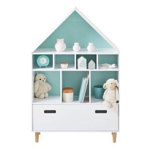 All 4 Kids White Ivy Large Kids Bookcase Storage Unit