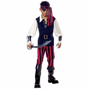 Cutthroat Pirate Captain Buccaneer Captain Book Week Boys Costume M