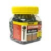Macsim 8G x 25mm Stitch Button Screws Jar - 200 Pack